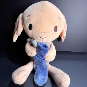 Wizarding World 10" Dobby Plush Toy Kids Preferred Tan Excellent Dobby Is Free